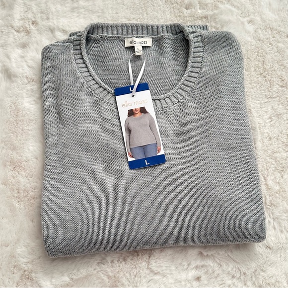 Ella Moss Ladies' Crewneck Sweater, size M - Picture 9 of 13
